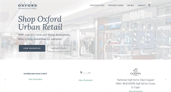Desktop Screenshot of oxfordurbanretail.com
