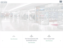 Tablet Screenshot of oxfordurbanretail.com